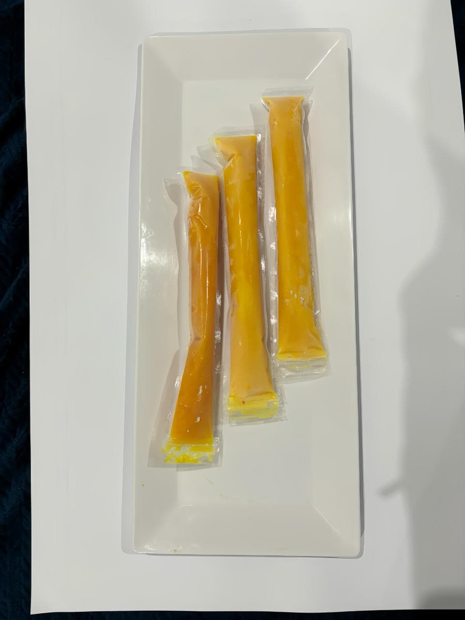 Milky Ice Lollies (Banana)